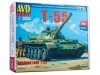Сборная модель AVD Средний танк Т-55, 1/43