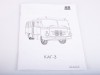 Сборная модель AVD Автобус КАГ-3, 1/43