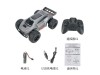 Машинка монстр JJRC Q88, свет, 1/22 2WD 2.4G RTR