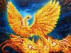 Картина мозаикой 15х20 ЖАР-ПТИЦА (9 цветов)