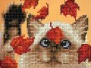 Картина мозаикой 15х20 ОСЕННИЕ ЛИСТЬЯ (16 цветов)