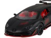 Машина "АВТОПАНОРАМА" Lamborghini SVJ, 1/32, черный матовый, свет, звук, в/к 17,5*12,5*6,5 см