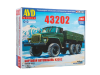 Сборная модель AVD Автомобиль 43202 бортовой, 1/43