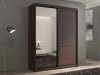 Шкаф-купе 2-х дверный Кааппи 2 Венге 120х60х230 см