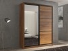 Шкаф-купе 2-х дверный Кааппи 2 Дуб Кастелло Бренди 120х45х230 см