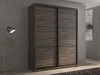 Шкаф-купе 2-х дверный Кааппи 4 Орех Тьеполло 160х60х230 см