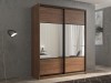 Шкаф-купе 2-х дверный Кааппи 6 Морское Дерево Винтаж 160х45х230 см