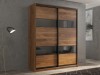 Шкаф-купе 2-х дверный Кааппи 7 Дуб Кастелло Бренди 120х60х230 см