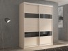 Шкаф-купе 2-х дверный Кааппи 7 Дуб молочный 120х60х230 см