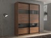 Шкаф-купе 2-х дверный Кааппи 7 Морское Дерево Винтаж 120х60х230 см