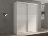 Шкаф-купе 2-х дверный Кааппи 11 Белый Бриллиант 160х60х230 см