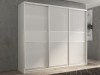 Шкаф-купе 3-х дверный Кааппи 11 Белый Бриллиант 240х60х230 см
