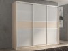 Шкаф-купе 3-х дверный Кааппи 11 Дуб молочный 180х45х230 см