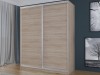 Шкаф-купе 2-х дверный Лаурус 3 Дуб Сонома Светлый 180х58х220 см